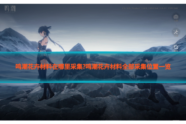 鸣潮花卉材料在哪里采集?鸣潮花卉材料全部采集位置一览