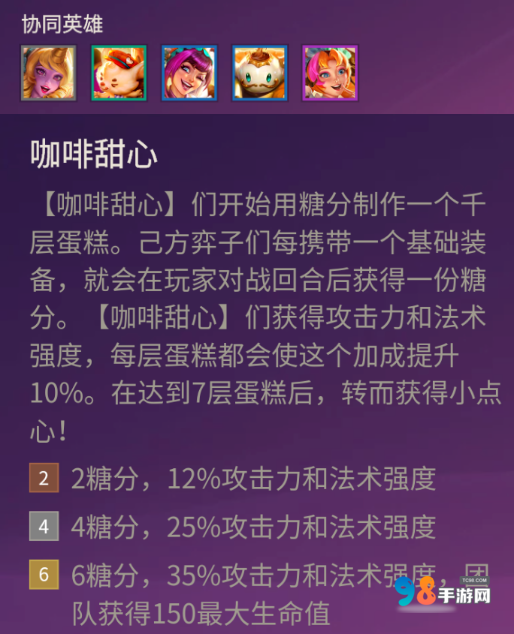 金铲铲之战S12咖啡甜心羁绊奖励如何?金铲铲之战S12咖啡甜心羁绊奖励介绍