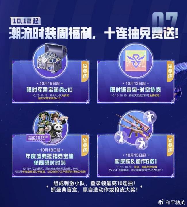 ​​和平精英手游2024潮流时装周来袭,载具皮肤返场盛宴!