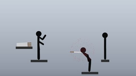 火柴人扔剑