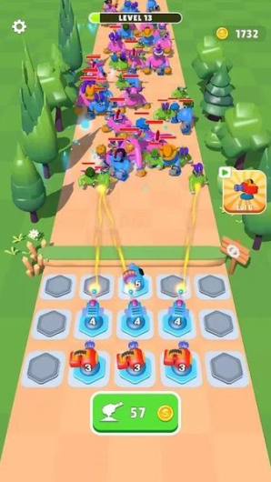 Merge Gun Tower Defense