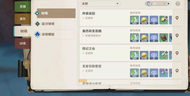 原神圣遗物