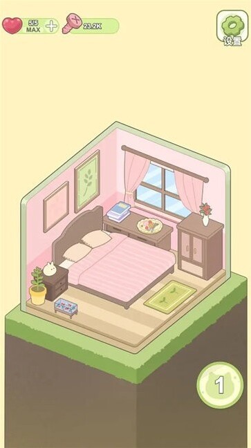 迷你梦幻小屋家具
