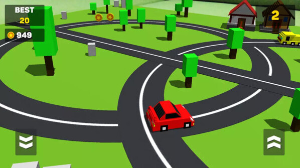 方块高速赛道