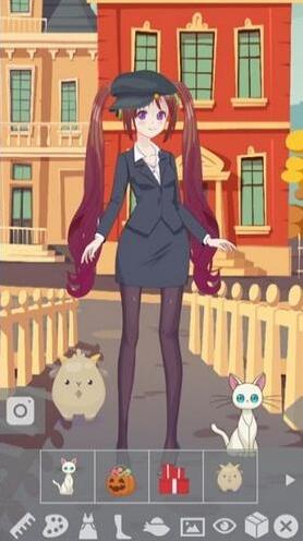 動漫女孩愛打扮打造