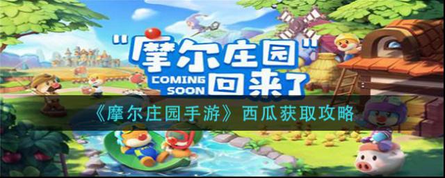 摩爾莊園西瓜