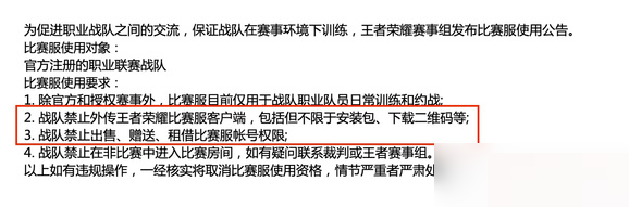 王者榮耀資格