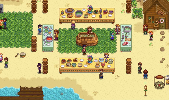 Stardew valley在晚上
