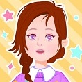 粉彩換裝少女