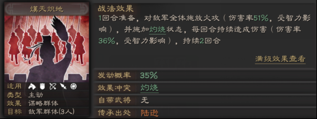 三國志戰略版灼燒