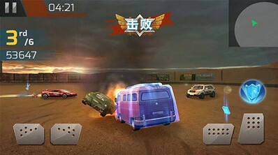 汽車粉碎碰撞模擬器游戲