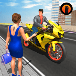 自行車(chē)出租車(chē)駕駛模擬器3d
