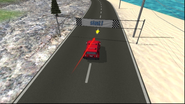 盤(pán)山公路3d盤(pán)山公路