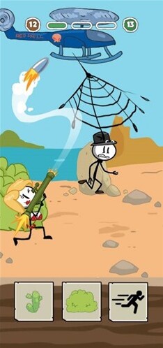 火柴人逃脫選擇逃脫