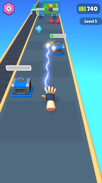 電擊手套技能
