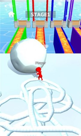 雪地賽跑3