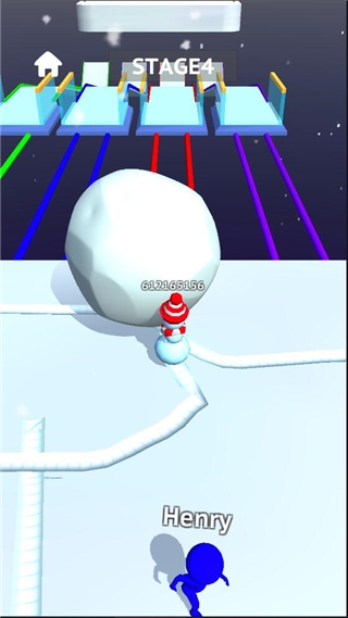 雪地賽跑9
