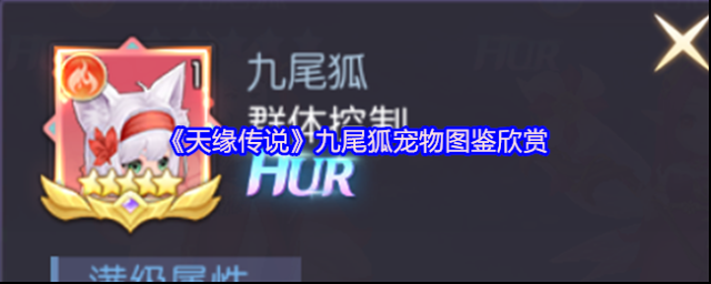 天緣傳說(shuō)寵物圖鑒
