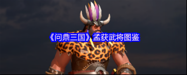 問鼎三國孟獲