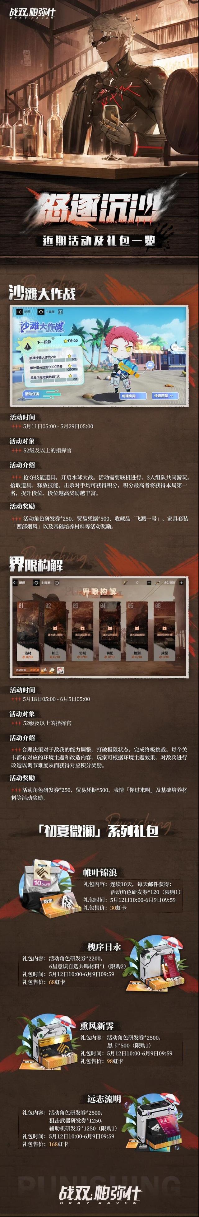 戰雙帕彌什活動