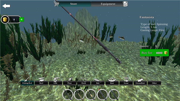 終極釣魚模擬器無限金幣版