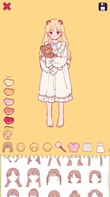 铅笔少女角色
