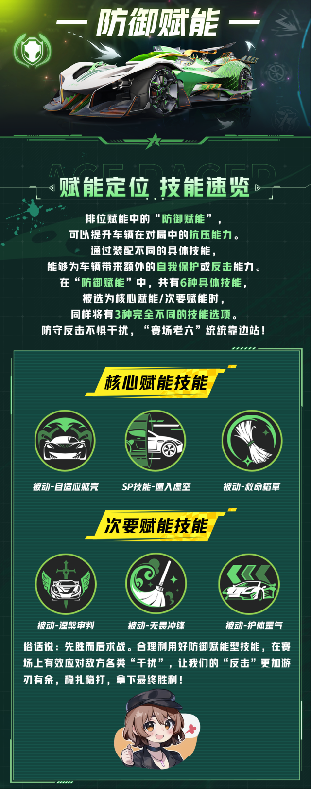 王牌竞速赋能