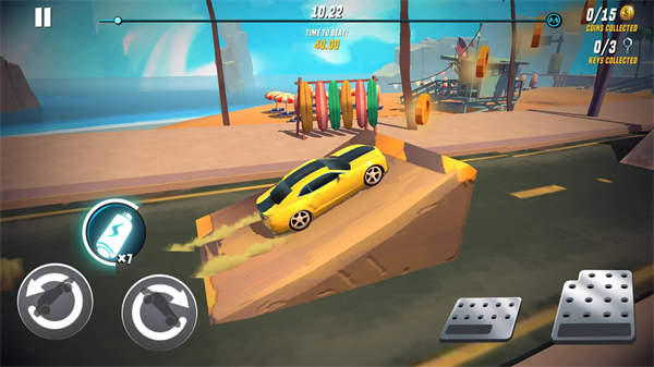 极限特技赛车无限金币版(Stunt Car Extreme)