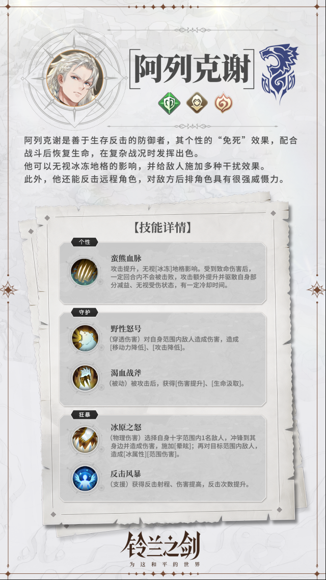 鈴蘭之劍為這和平的世界代理