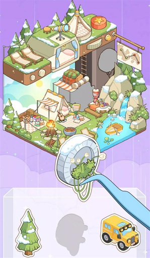 DIY贴纸温馨小屋不一样