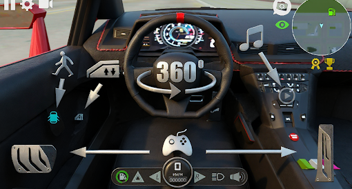 蘭博汽車模擬器就會