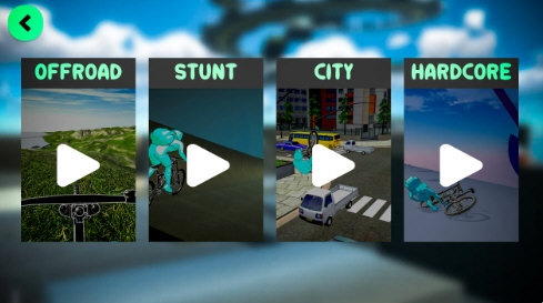 自行車極限騎手3D無(wú)限金幣版宣傳圖