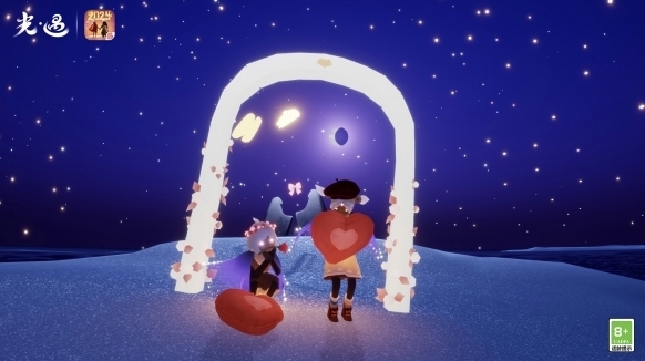 星河闪烁同心祈愿 光遇同心节：共赴流星之约