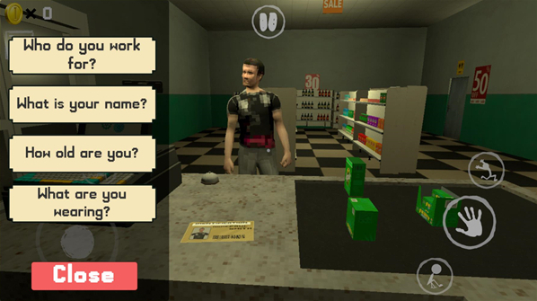 夜間偽人超市體驗