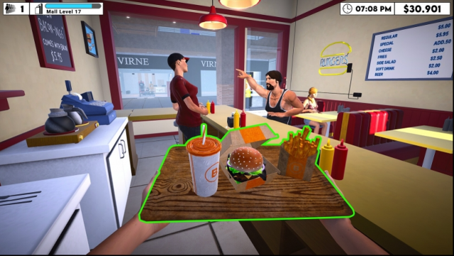 購物中心模擬器賺取