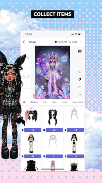 永遠的天空虛擬裝扮特色