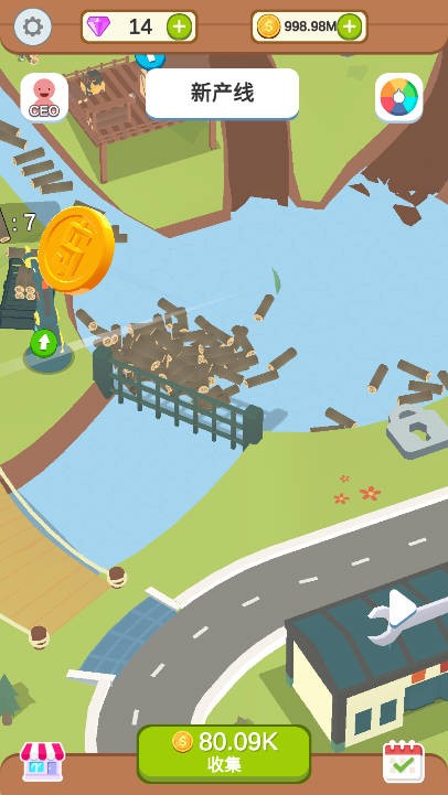 水產(chǎn)伐木場無限貨幣版 1