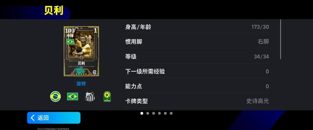 實(shí)況足球貝利