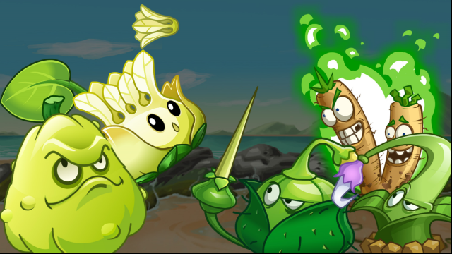 植物大戰僵尸2大招