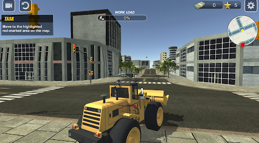 挖掘机城市建造城市建造