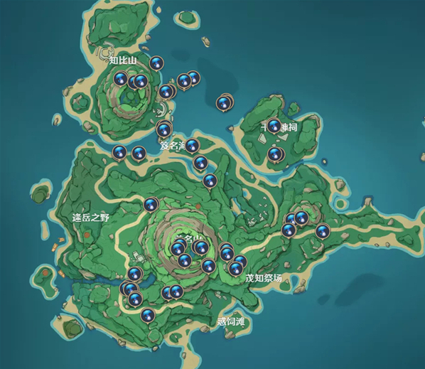 原神位置地圖