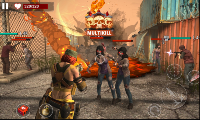 最后射手死亡僵尸3D地图