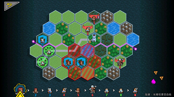 无命令战术地形