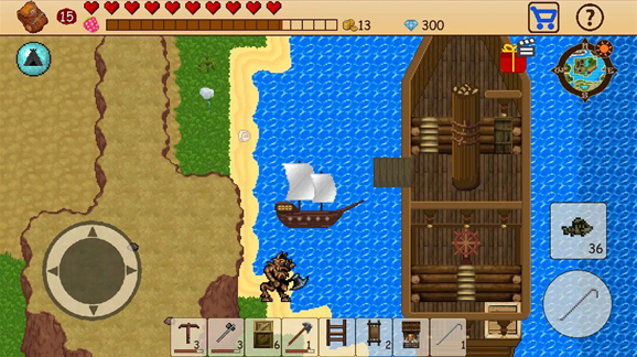 生存RPG開放世界探索