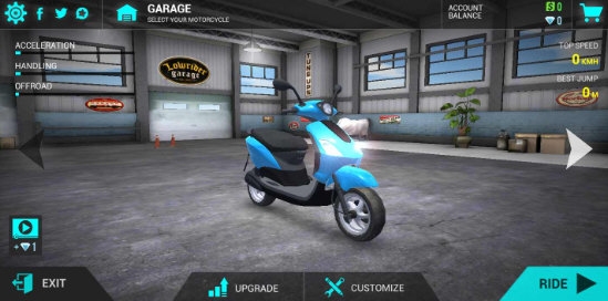 极限摩托车模拟器无限金币版下载入口