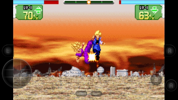 龍珠z舞空斗劇方向鍵