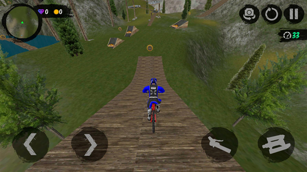 山地自行车速降体验