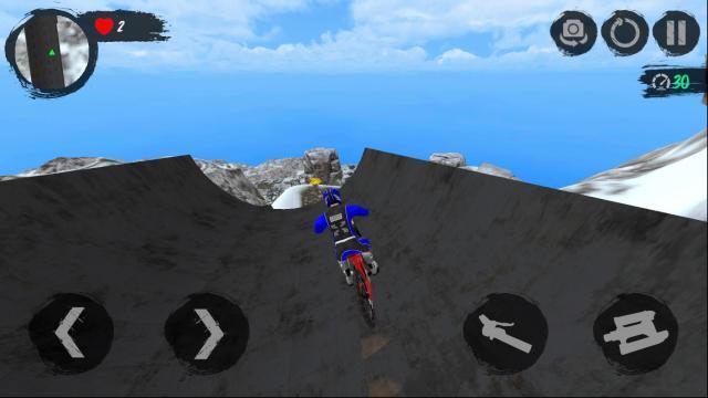 山地自行车速降挑战