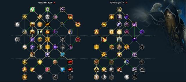 魔獸世界戒律牧天賦