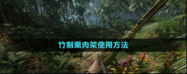 《绿色地狱》竹制熏肉架使用攻略